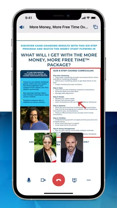 Law Firm Mentor - Hub Screenshots