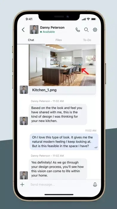 Mod Cabinetry Project Portal Ekran Görüntüleri
