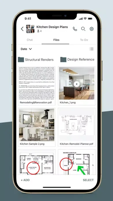 Mod Cabinetry Project Portal Ekran Görüntüleri