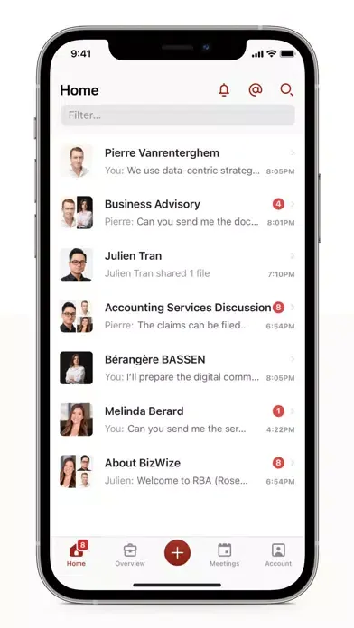 Скриншоты RBA - MyBusiness Asia