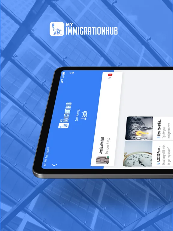 My Immigration Hub iPad 应用截图