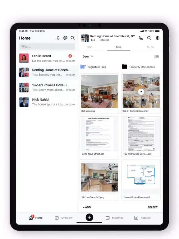 Captures d'écran de Nexus Real Estate Group iPad 