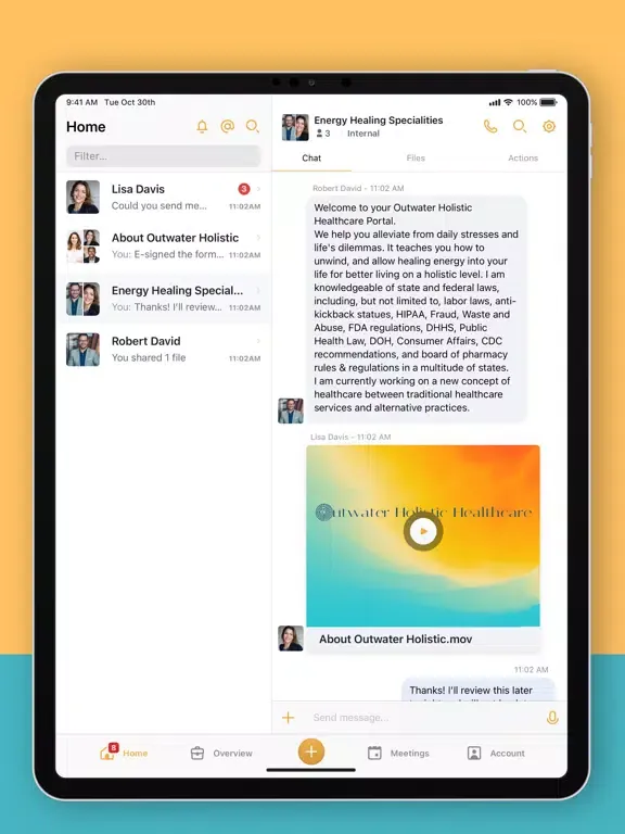 Outwater Healing Spot iPad  Screenshots