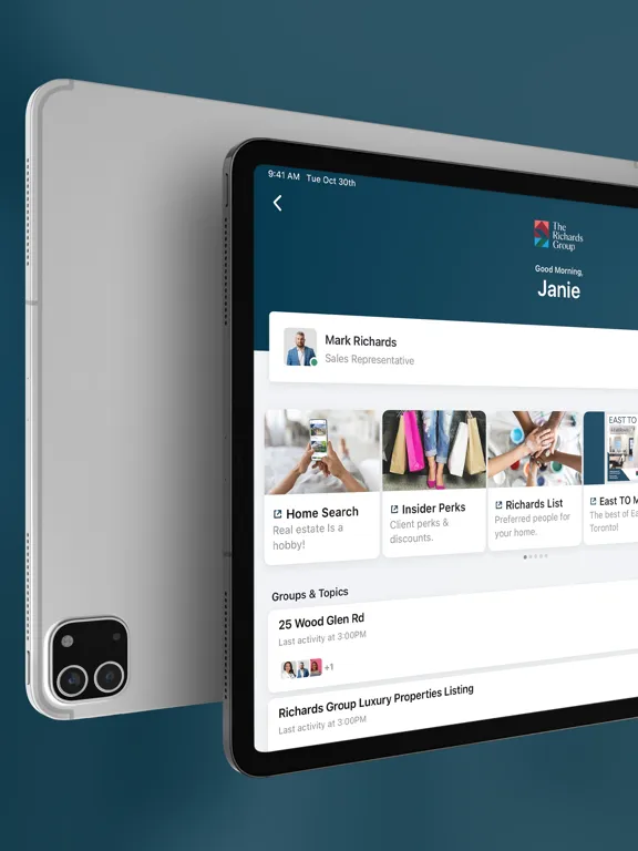 Richards Group Insider Access iPad  سکرین شاٹس