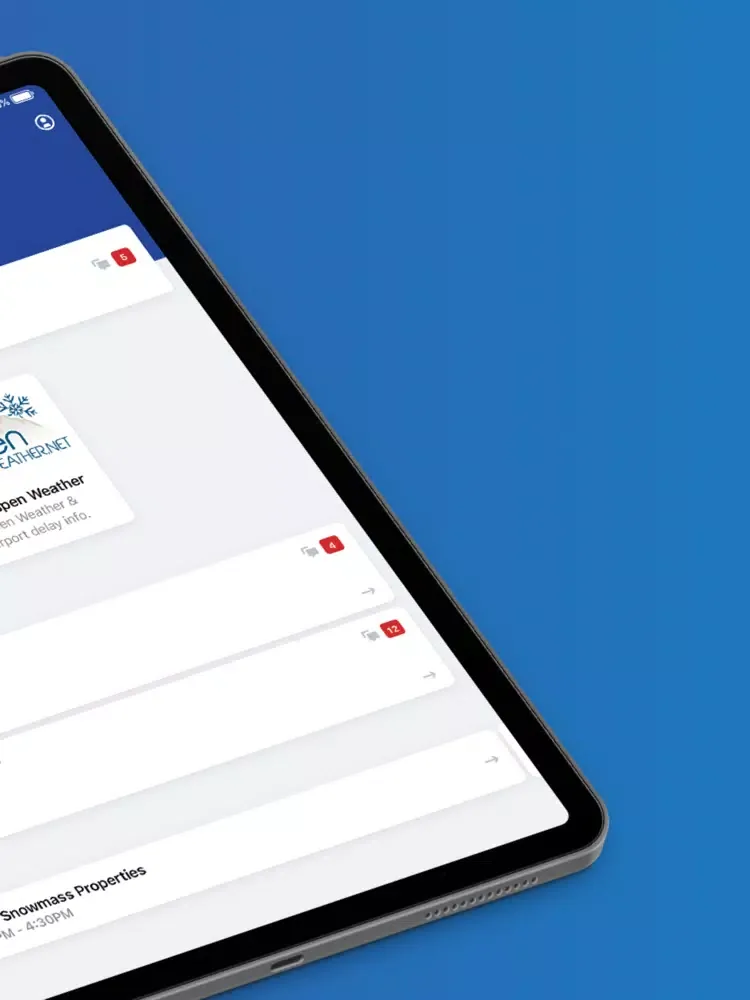 SEM Aspen Client Portal iPad  स्क्रीनशॉट