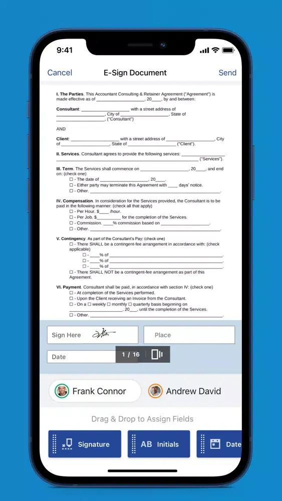 SEM Aspen Client Portal स्क्रीनशॉट