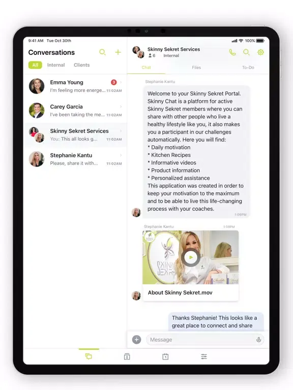 Skinny Sekret LLC iPad  Ekran Görüntüleri