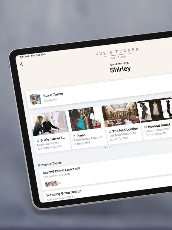 Suzie Turner iPad 应用截图