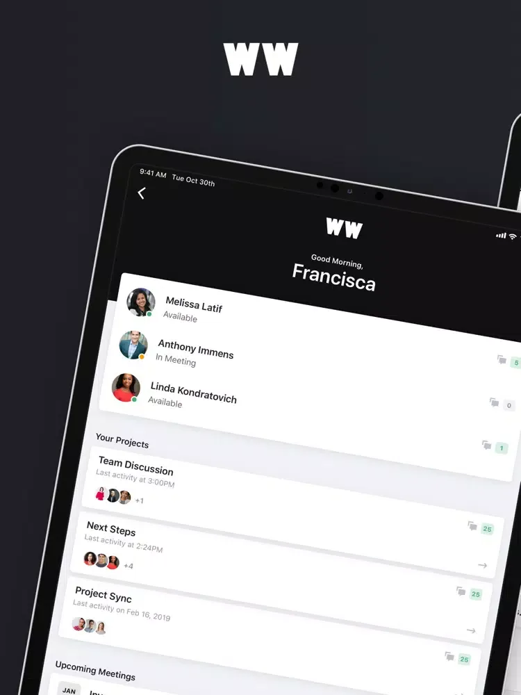 WW Connect by Wenger & Watson iPad 应用截图