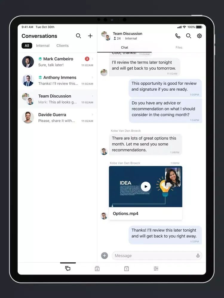 WW Connect by Wenger & Watson iPad 应用截图