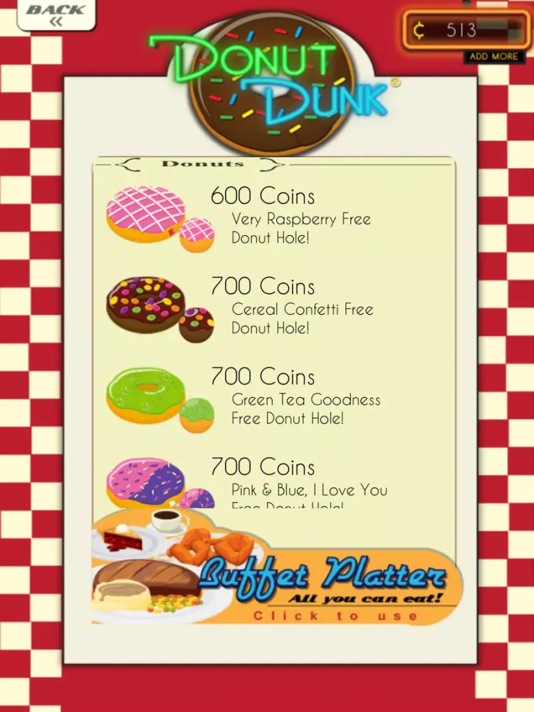 تصاویر Donut Dunk iPad 