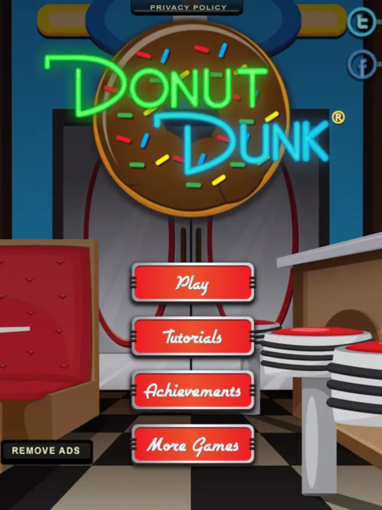 تصاویر Donut Dunk iPad 