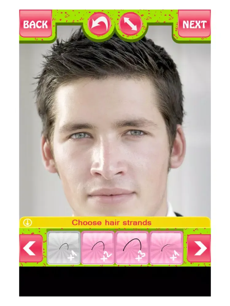 Hairyfy My Face iPad  سکرین شاٹس