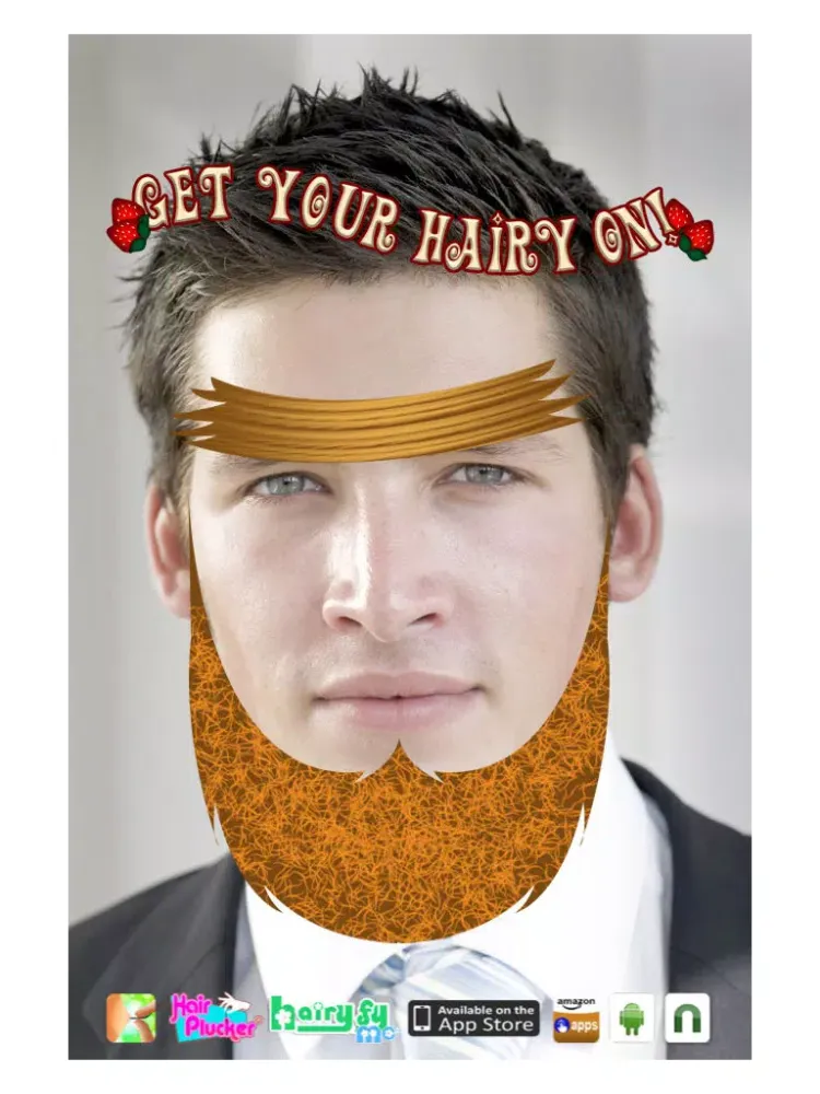 Hairyfy My Face iPad  سکرین شاٹس