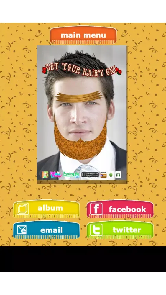 Hairyfy My Face سکرین شاٹس