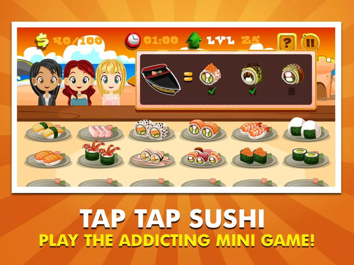Ảnh chụp màn hình của Me So Sushi iPad 