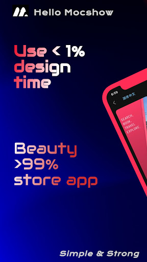 Mocshow-App screenshot design Screenshots1