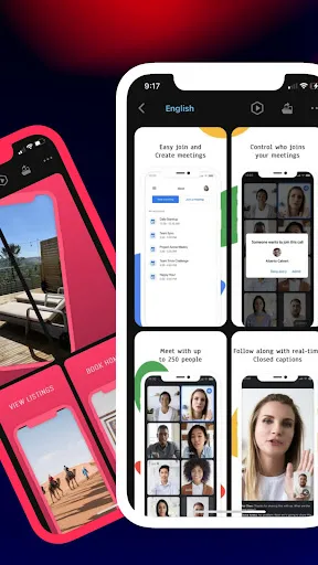Mocshow-App screenshot design Screenshots
