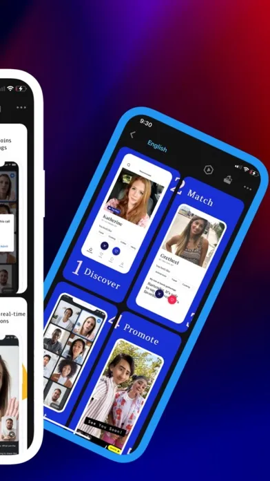 Captures d'écran de Mocshow-App screenshot design