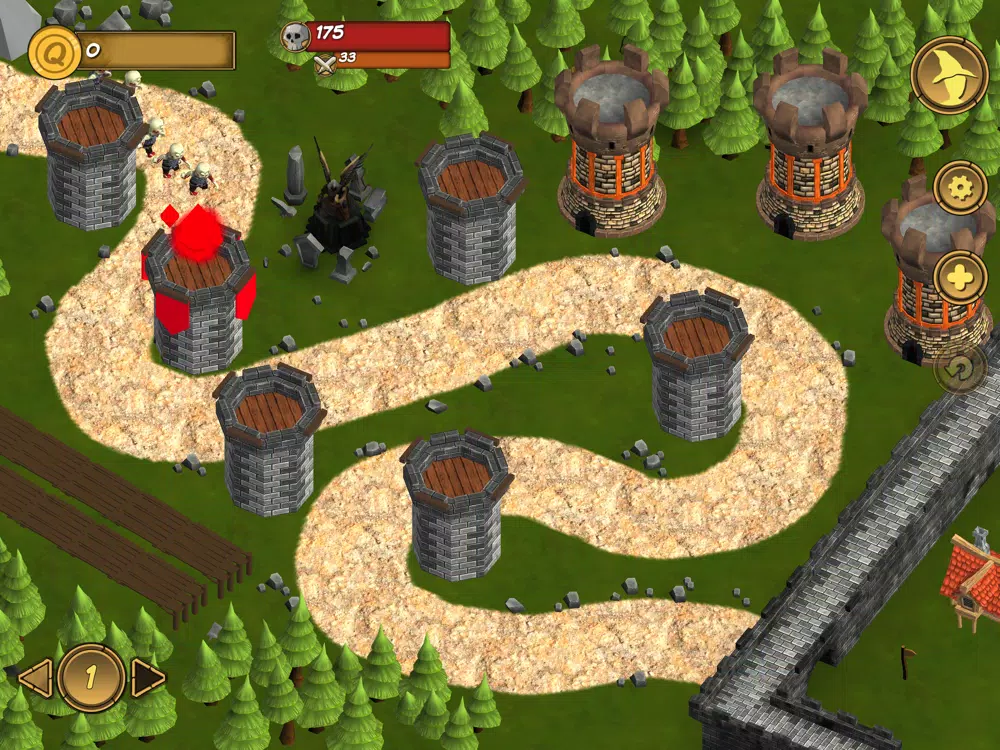 PocketMages - an idle fantasy tower defense game iPad  Ekran Görüntüleri