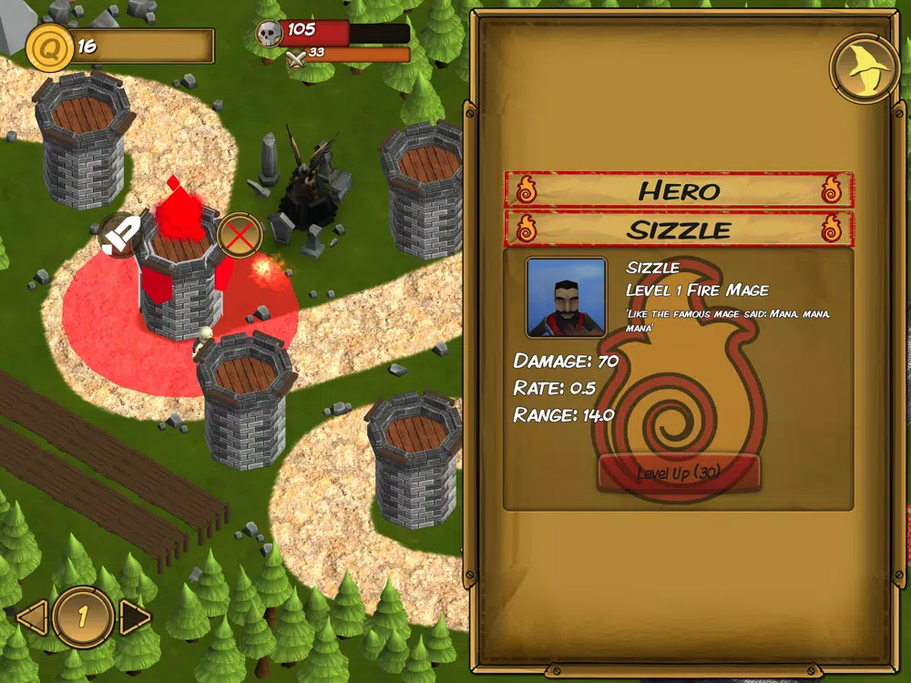 PocketMages - an idle fantasy tower defense game iPad  Ekran Görüntüleri