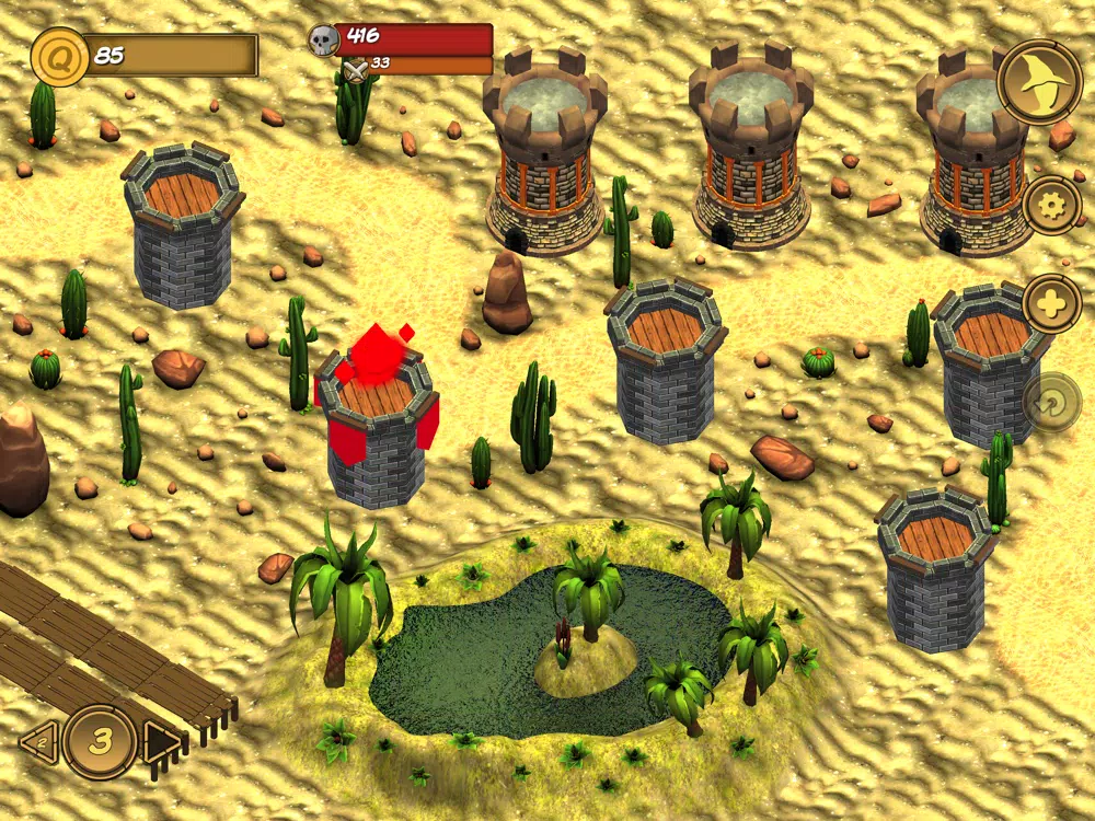 PocketMages - an idle fantasy tower defense game iPad  Ekran Görüntüleri