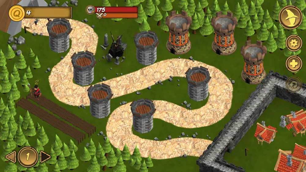 PocketMages - an idle fantasy tower defense game Ekran Görüntüleri