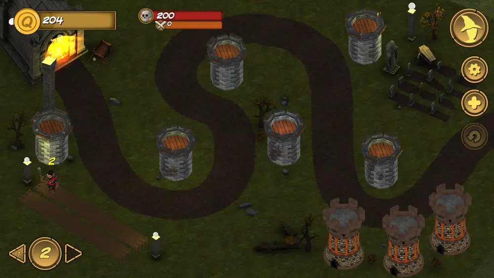 PocketMages - an idle fantasy tower defense game Ekran Görüntüleri