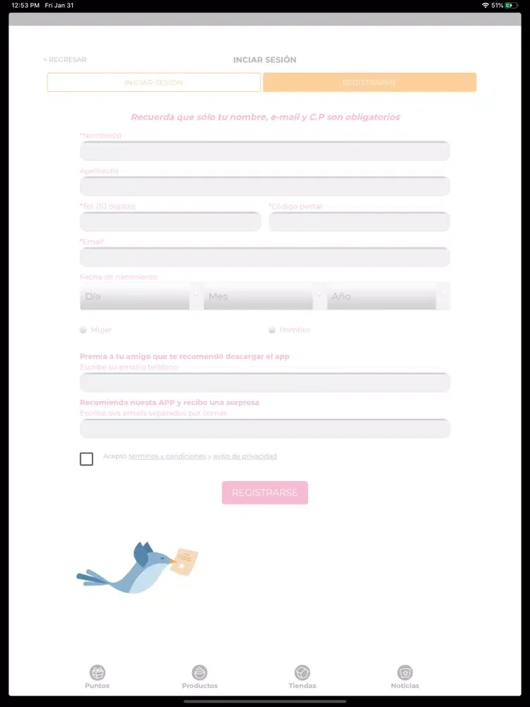 Zrzuty ekranu Moyo Oficial iPad 
