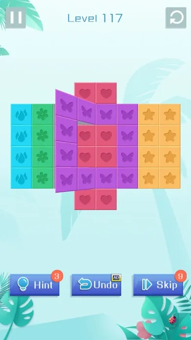 Capturas de pantalla de Foldpuz-Block games