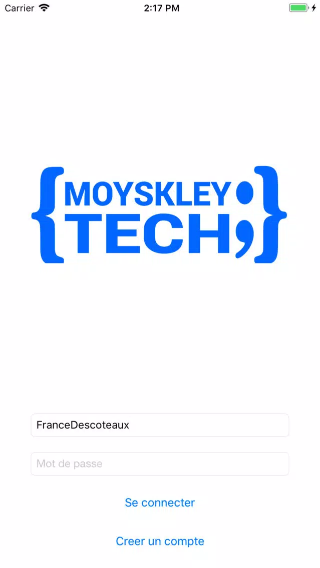 Mon Compte Moyskley Tech Screenshots