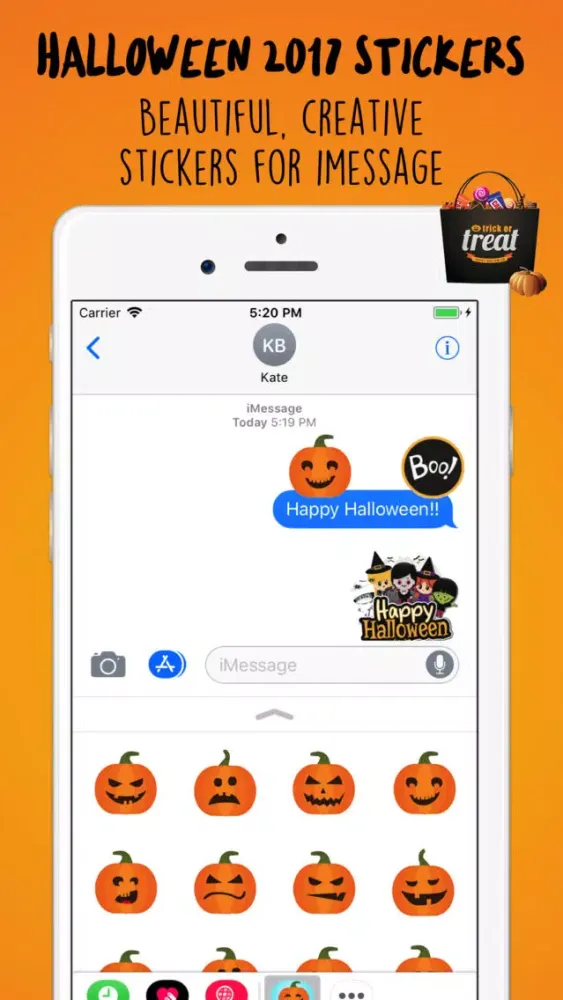 Halloween 2017 Sticker Pack应用截图