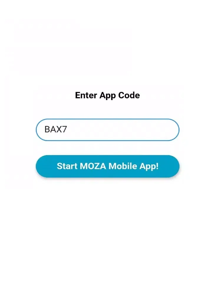 MOZA Mobile App iPad  Screenshots