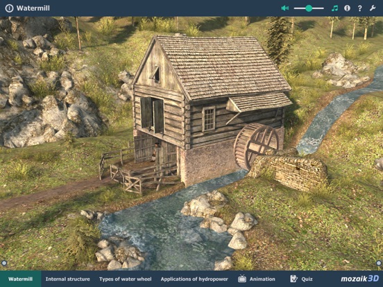 Tangkapan skrin mozaik3D - 3D Animations iPad 