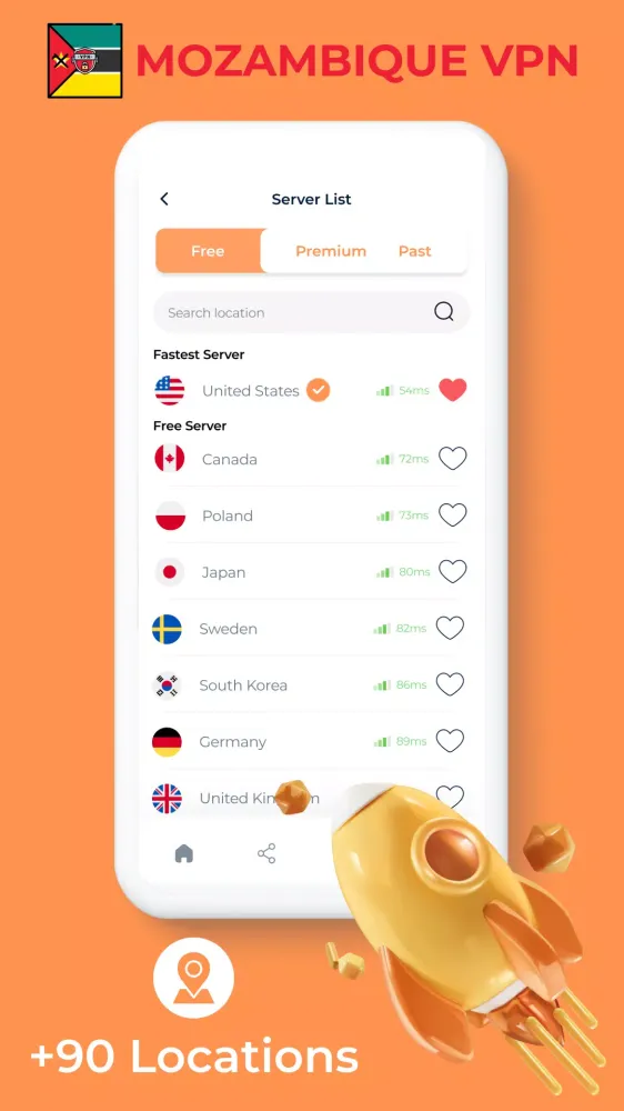 Mozambique VPN应用截图