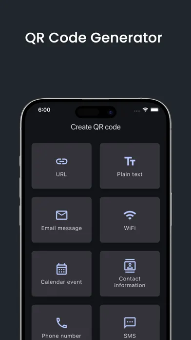 Tangkapan layar QRScan: AI Custom QR Generator