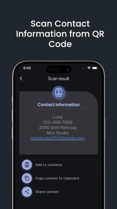 Tangkapan layar QRScan: AI Custom QR Generator