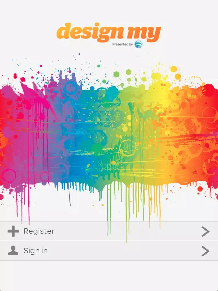 Capturas de tela do AT&T Design My iPad 
