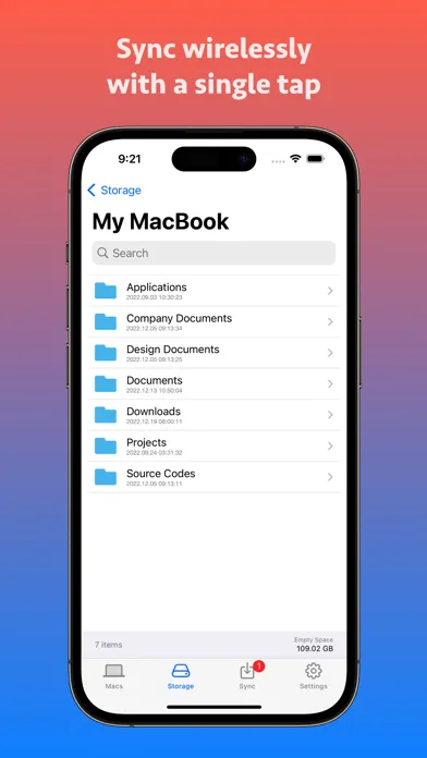 Backup Disk Screenshots