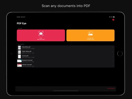 Screenshot di PDF Eye Pro Scanner iPad 