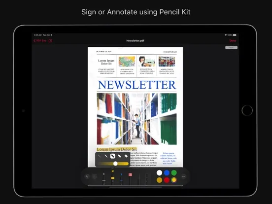 Screenshot di PDF Eye Pro Scanner iPad 