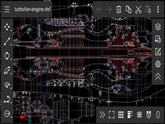 UVCAD-CAD 2D Drawing Drafting iPad  স্ক্রিনশট