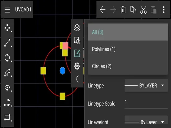 UVCAD-CAD 2D Drawing Drafting iPad  স্ক্রিনশট