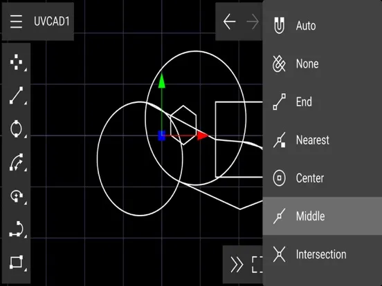 UVCAD-CAD 2D Drawing Drafting iPad  স্ক্রিনশট