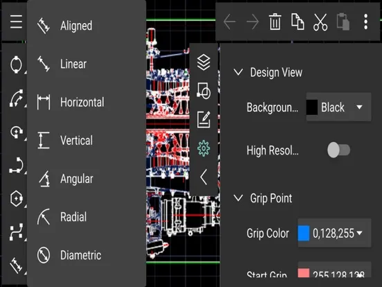 UVCAD-CAD 2D Drawing Drafting iPad  স্ক্রিনশট