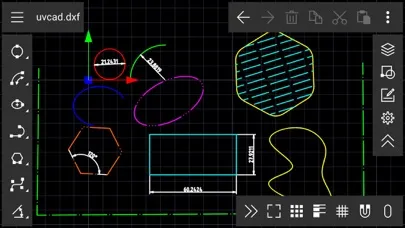UVCAD-CAD 2D Drawing Drafting স্ক্রিনশট