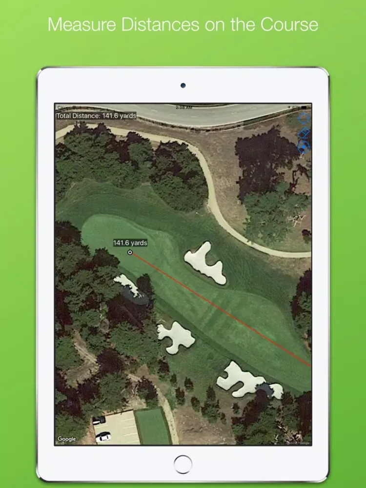 Golf GPS Range Finder Pro iPad  স্ক্রিনশট