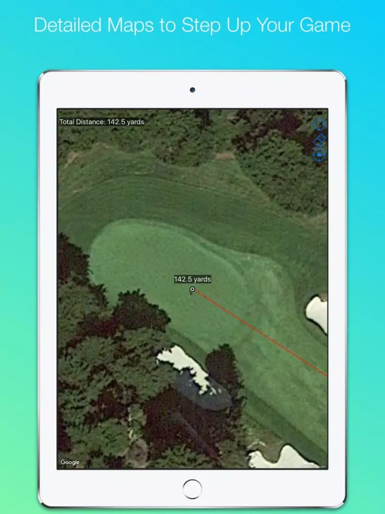Golf GPS Range Finder Pro iPad  স্ক্রিনশট