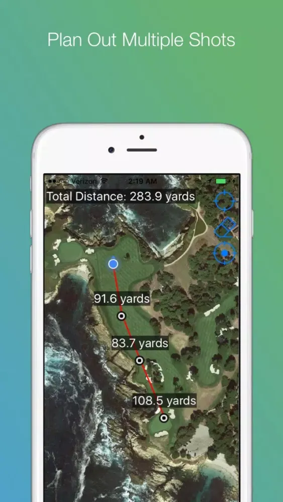 Golf GPS Range Finder Pro স্ক্রিনশট