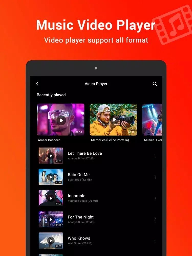 PlayIt - All-in-One Player iPad  Screenshots